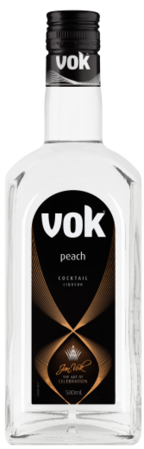 Vok Peach Liqueur 500ml