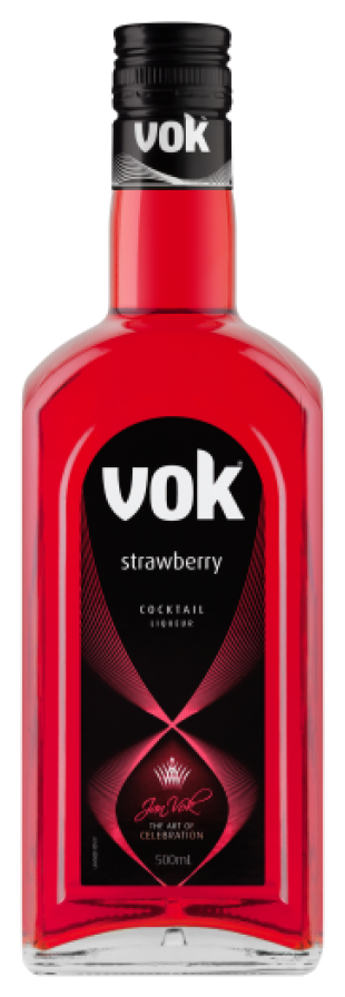 Vok Strawberry Liqueur 500ml