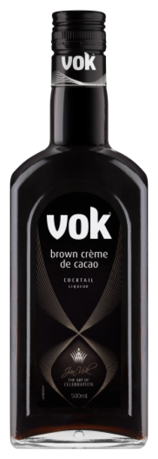 Vok Creme De Cacao Brown Liqueur 500ml
