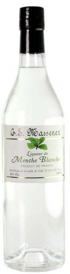 Massenez White Mint Liqueur Menthe Blanche 700ml