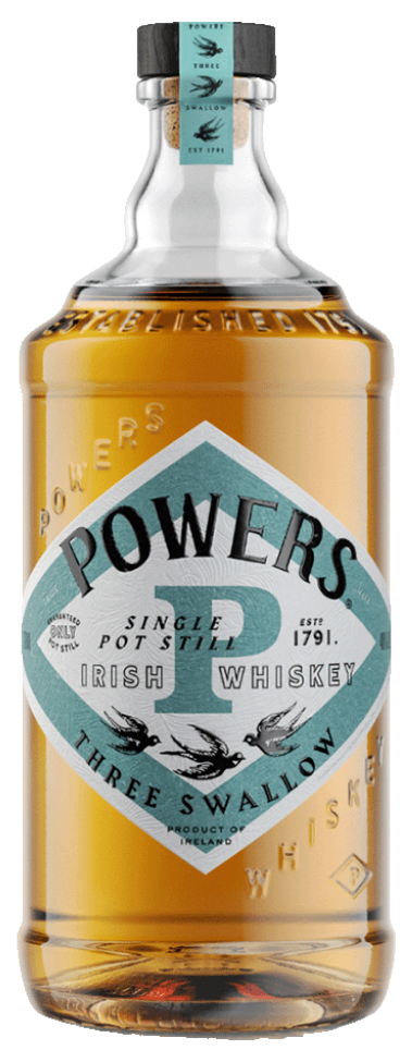 Powers 3 Swallow Irish Whiskey 700ml