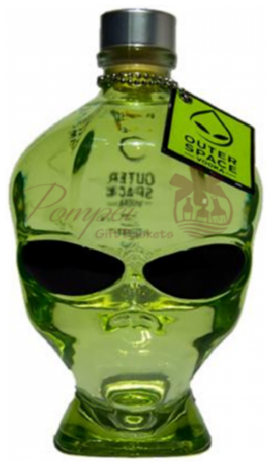 Outerspace Alien Head Vodka 700ml