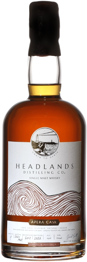 Headlands Distilling Company Apera Cask Whisky 700ml