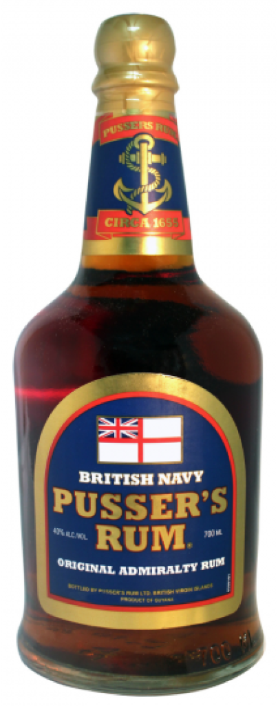 Pusser's Rum Navy Blue Label Rum 700ml