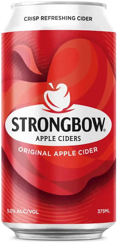 Strongbow Original Apple Cider 5% 10 Pack Cans 375ml | Barrel & Batch