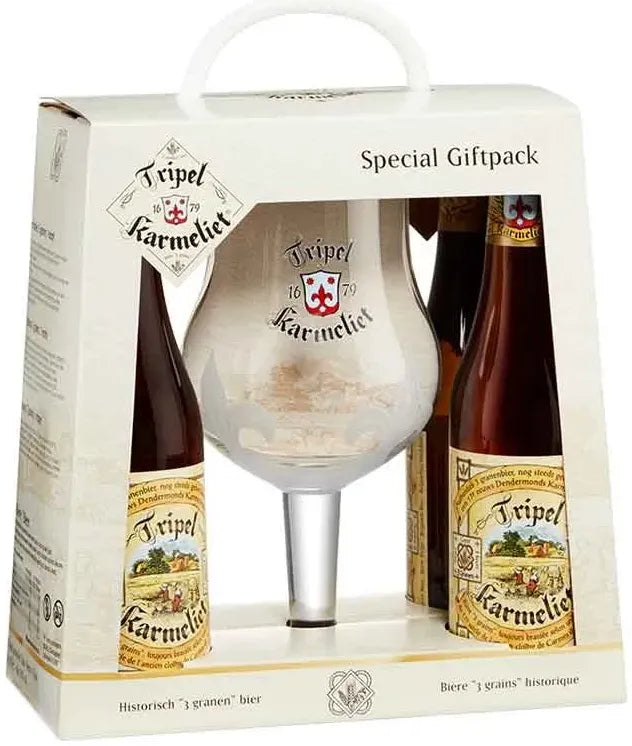 Tripel Karmeliet 4 Bottle & Glass Gift Pack  Barrel & Batch - Barrel & Batch