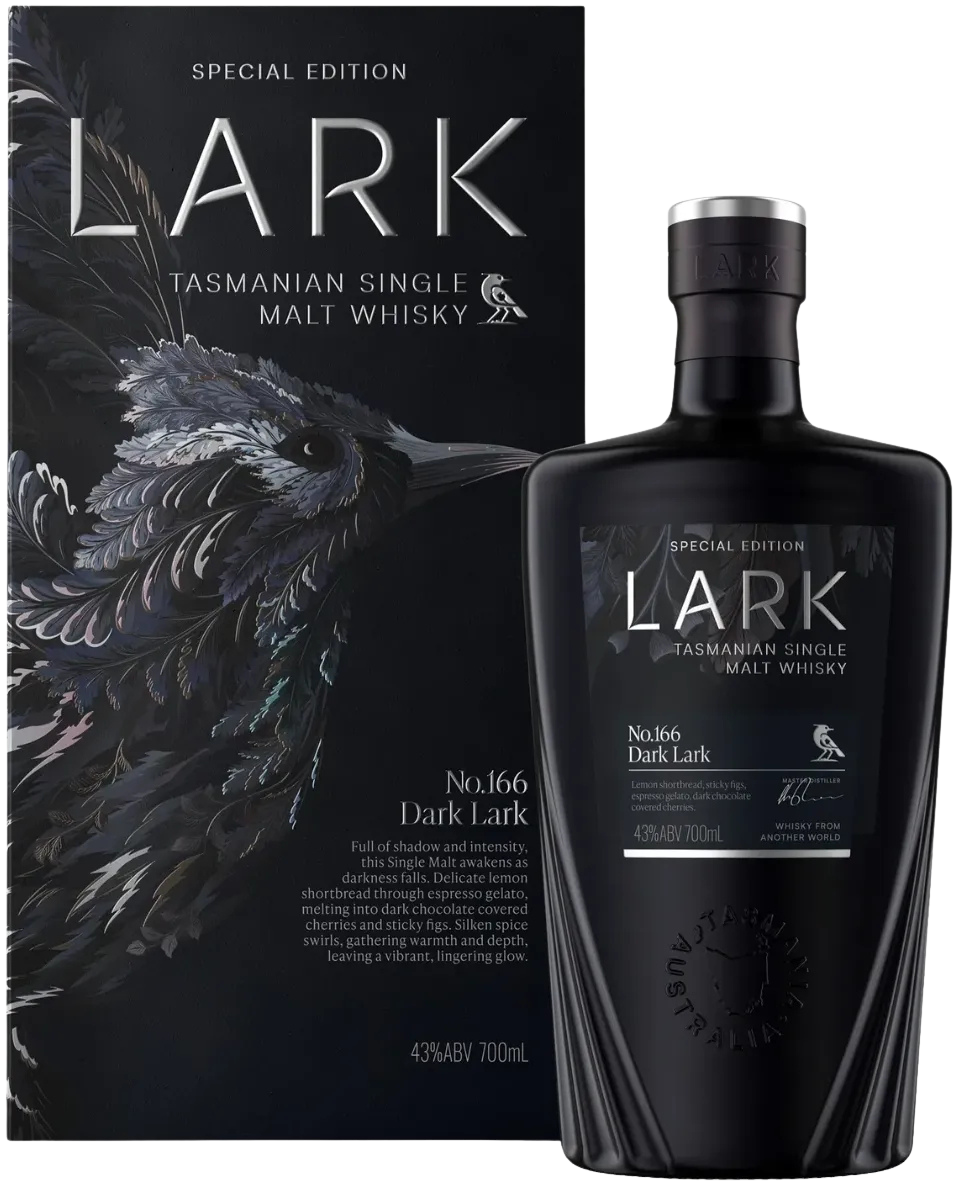 Lark Distillery Dark Lark No.166 2026 Special Edition Tasmanian Single Malt Whisky 700ml
