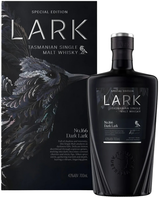 Lark Distillery Dark Lark No.166 2026 Special Edition Tasmanian Single Malt Whisky 700ml