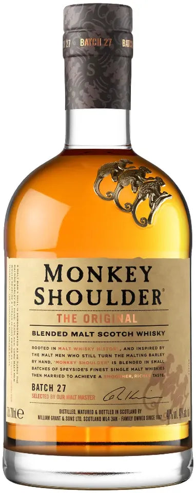 Monkey Shoulder Blended Malt Whisky 700ml | Barrel & Batch