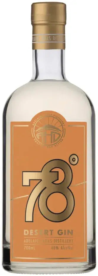 78 Degrees Desert Gin 700ml-Spirits-78 Degrees-Afterpay-Alcohol-Delivery-Barrel-and-Batch-