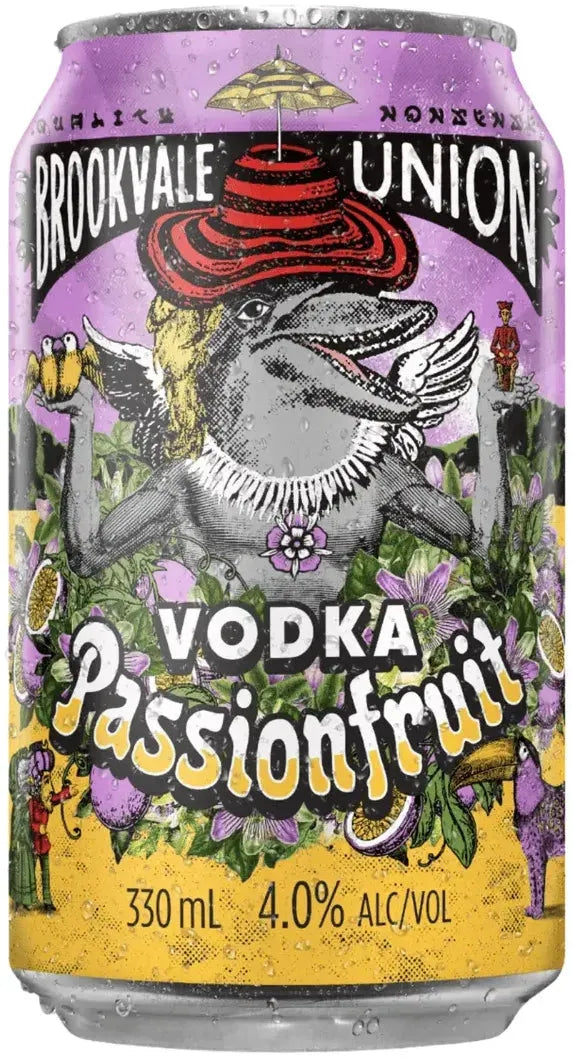 Brookvale Union Passionfruit 4% 6 Pack Cans 330ml | Barrel & Batch