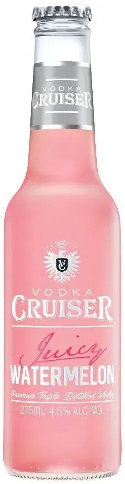 Vodka Cruiser Juicy Watermelon 4.6% 4 Pack Bottles 275ml | Barrel & Batch