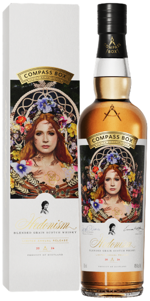 Compass Box Hedonism 2026 Special Release Blended Grain Scotch