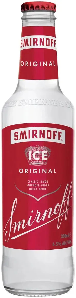 Smirnoff Ice Red 4.5% 4 Pack Bottles 300ml | Barrel & Batch