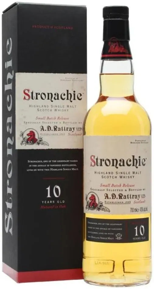 AD Rattray Stronachie 10 Year Old Single Malt Whisky 700ml-Spirits-AD Rattray-Afterpay-Alcohol-Delivery-Barrel-and-Batch-