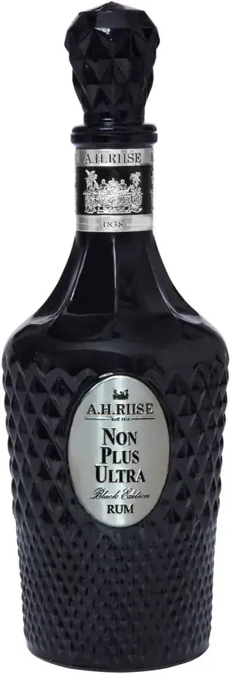 A.H. Riise Non Plus Ultra Black Edition Rum 700ml-Spirits-A.H. Riise-[afterpay_alcohol_delivery]-[buy_spirits_online]-[buy_wine_online]-Barrel & Batch