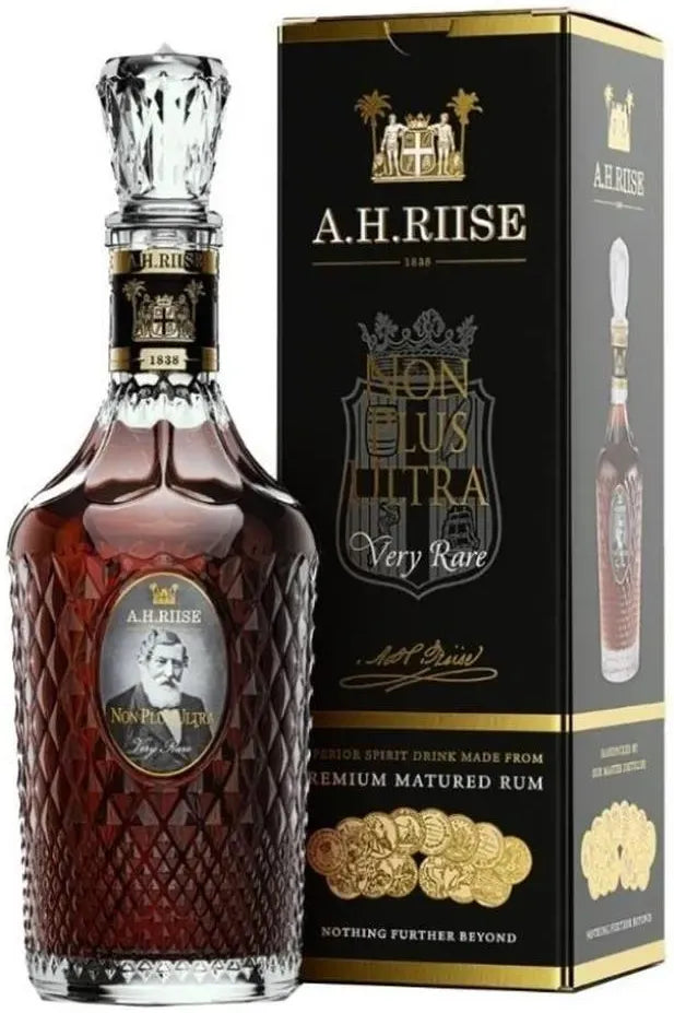 A.H. Riise Non Plus Ultra Very Rare Rum Gift Box 700ml-Spirits-A.H. Riise-Afterpay-Alcohol-Delivery-Barrel-and-Batch-