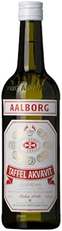 Aalborg Taffel Aquavit 700ml-Spirits-Aalborg-[afterpay_alcohol_delivery]-[buy_spirits_online]-[buy_wine_online]-Barrel & Batch