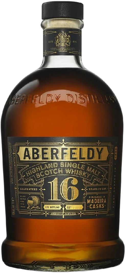 Aberfeldy 16 Year Old Madiera Cask Single Malt Scotch Whisky 700ml | Barrel & Batch