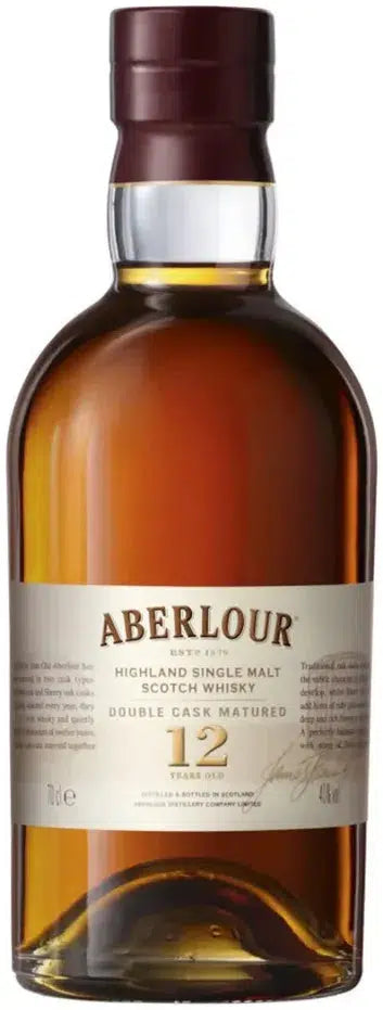 Aberlour 12 Year Old Double Cask Scotch Whisky 700ml-Spirits-Aberlour-Afterpay-Alcohol-Delivery-Barrel-and-Batch-