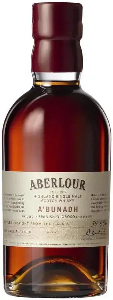 Aberlour A'Bunadh Single Malt Scotch Whisky 700ml-Spirits-Aberlour-Afterpay-Alcohol-Delivery-Barrel-and-Batch-