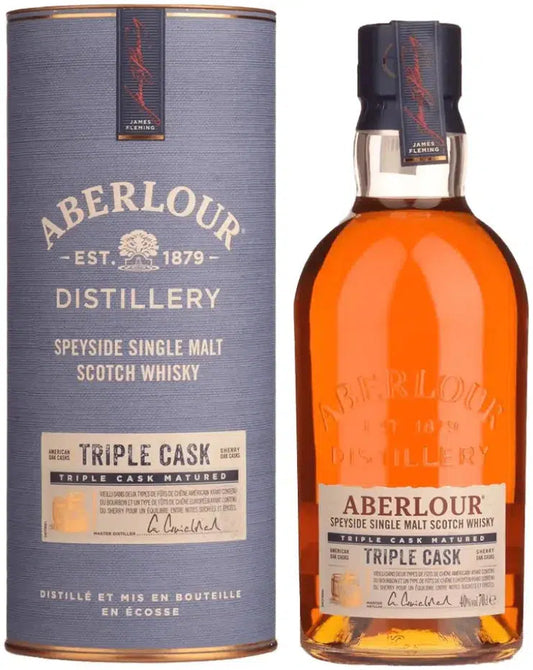 Aberlour Triple Cask Single Malt Scotch Whisky 700ml-Spirits-Aberlour-Afterpay-Alcohol-Delivery-Barrel-and-Batch-