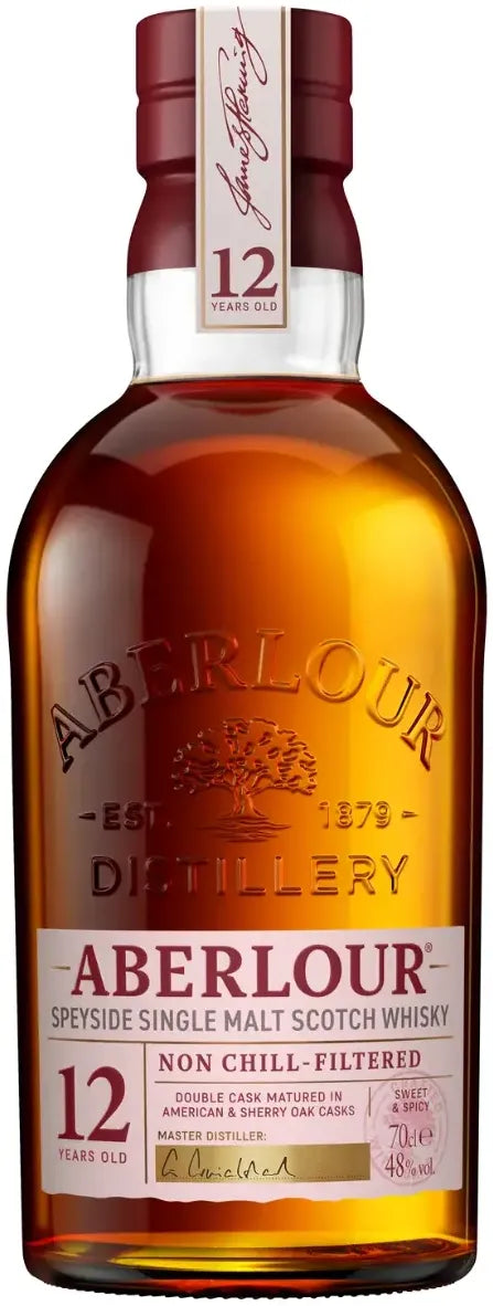 Aberlour 12 Year Old Non Chill Filtered Malt Scotch Whisky 700ml