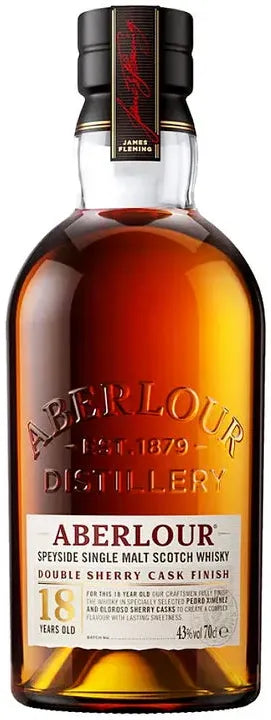 Aberlour 18 Year Old Double Sherry Cask Single Malt Scotch Whisky 700ml | Barrel & Batch