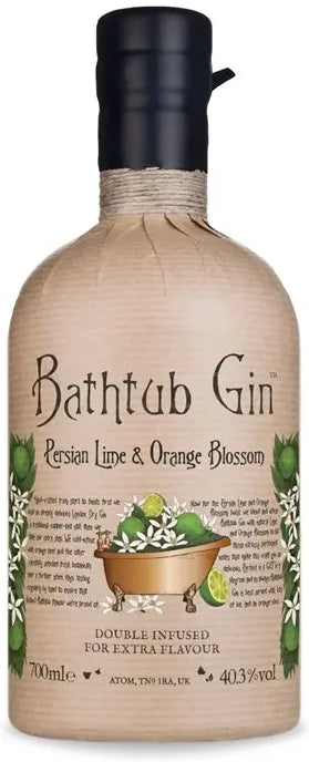 Ableforths Bathtub Gin - Persian Lime & Orange Blossom 700ml-Spirits-Ableforths-Afterpay-Alcohol-Delivery-Barrel-and-Batch-