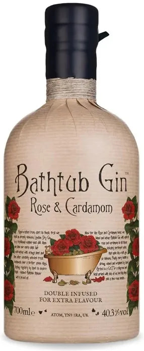 Ableforths Bathtub Gin - Rose & Cardamom 700ml-Spirits-Ableforths-Afterpay-Alcohol-Delivery-Barrel-and-Batch-