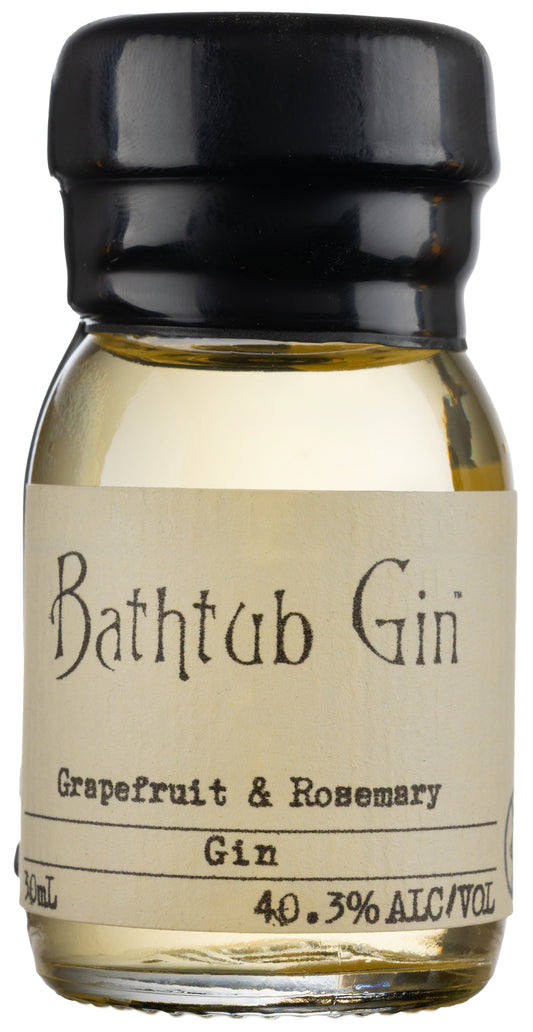Ableforths Bathtub Gin - Grapefruit & Rosemary Gin 30ml | Barrel & Batch