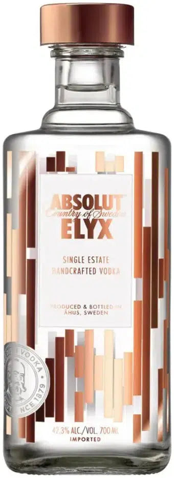 Absolut Elyx Vodka 700ml-Spirits-Absolut-Afterpay-Alcohol-Delivery-Barrel-and-Batch-