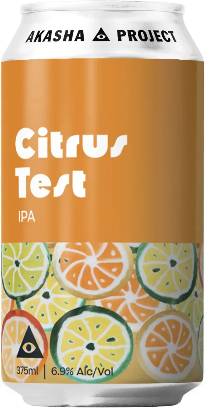 Buy Akasha Brewing Company Citrus Test IPA Limited Release 375ml Online at Barrel and Batch