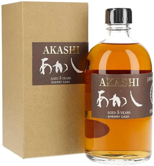 Akashi 5 Year Old Sherry Cask Single Malt Whisky 500ml