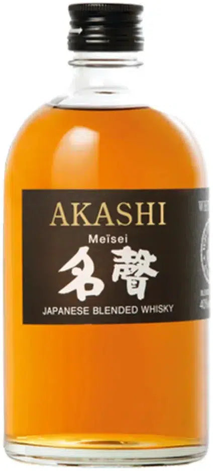 Akashi White Oak Meisei Blended Japanese Whisky 500ml-Spirits-Akashi-Afterpay-Alcohol-Delivery-Barrel-and-Batch-