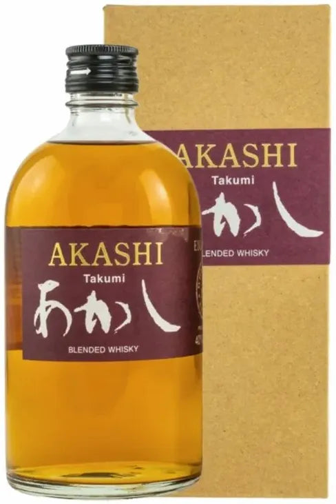 Akashi Takumi Blended Japanese Whisky 500ml | Barrel & Batch