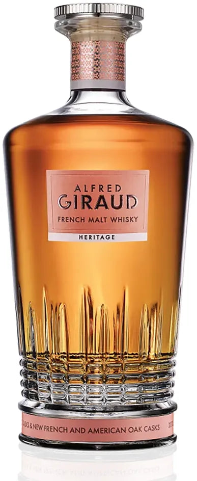 Alfred Giraud Heritage French Malt Whisky 700ml-Spirits-Alfred Giraud-Afterpay-Alcohol-Delivery-Barrel-and-Batch-