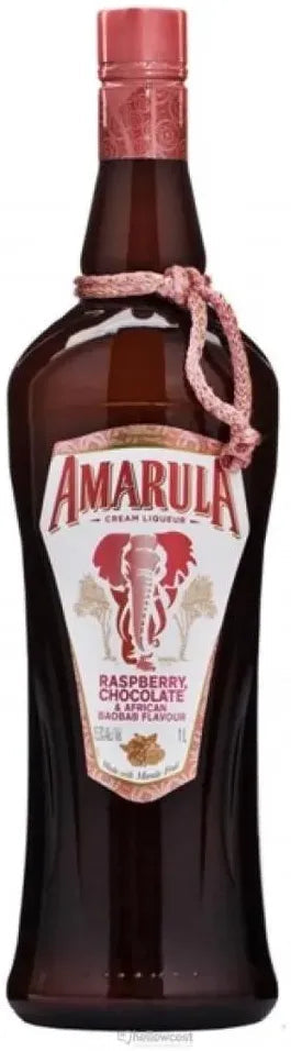 Amarula Raspberry Chocolate Cream Liqueur 1L-Spirits-Amarula-Afterpay-Alcohol-Delivery-Barrel-and-Batch-