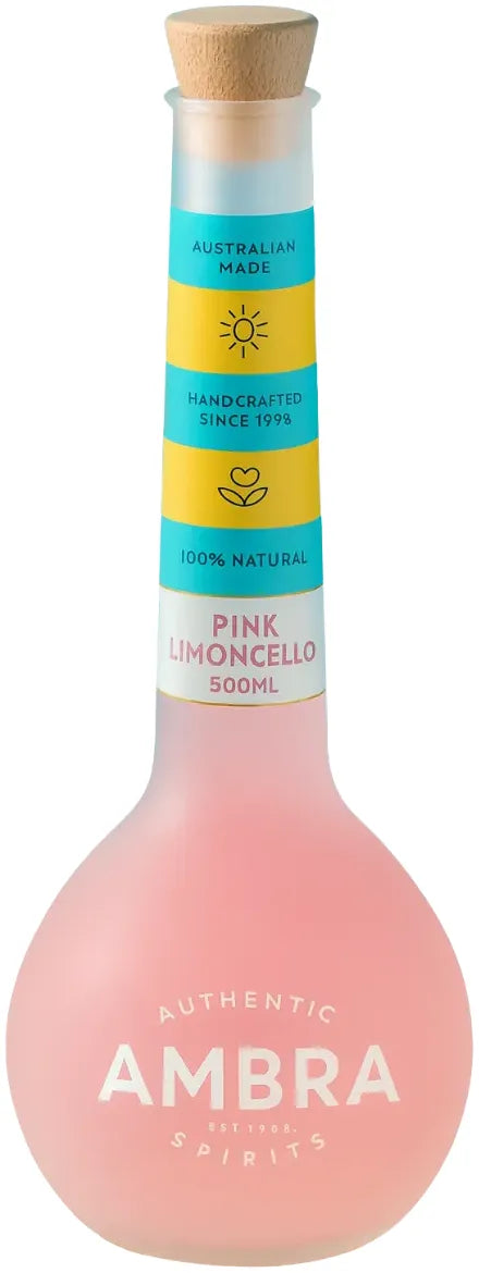 Ambra Pink Limoncello 500ml | Barrel & Batch