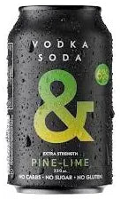 Ampersand Projects Vodka & Pine Lime 6% 24 Pack Cans 330ml | Barrel & Batch
