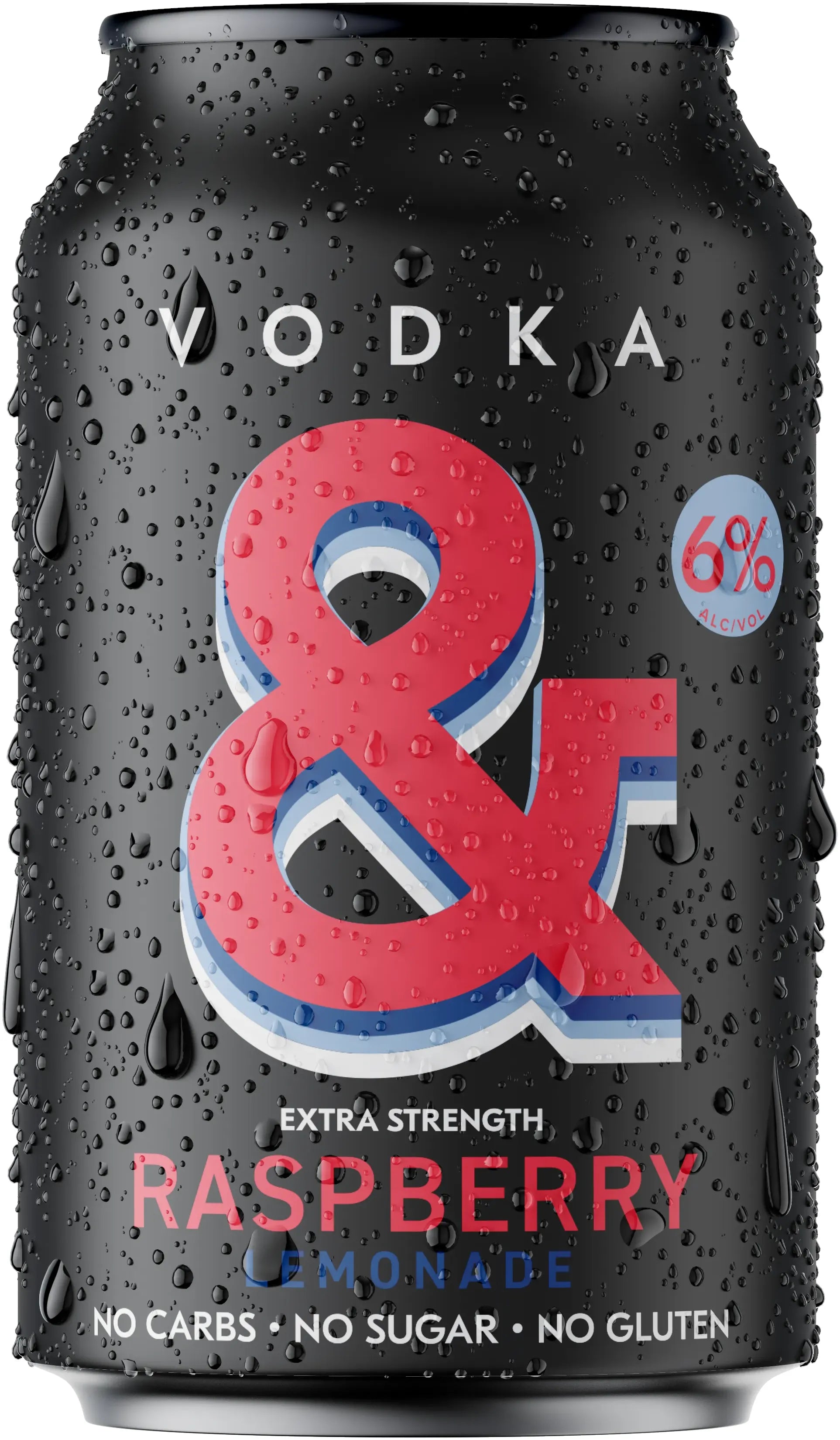 Ampersand Projects Vodka & Raspberry Lemonade 6% 24 Pack Cans 330ml | Barrel & Batch