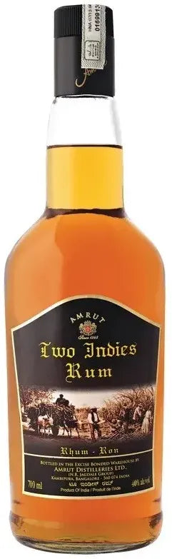 Amrut Two Indies Rum 700ml-Spirits-Amrut-Afterpay-Alcohol-Delivery-Barrel-and-Batch-