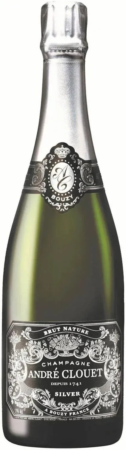 Andre Clouet Silver Brut Nature NV Champagne 750ml-Wine-Andre Clouet-Afterpay-Alcohol-Delivery-Barrel-and-Batch-