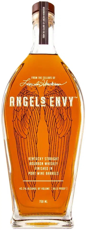 Angels Envy Kentucky Straight Bourbon Whiskey 700ml-Spirits-Angel's Envy-Afterpay-Alcohol-Delivery-Barrel-and-Batch-