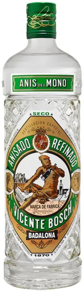 Buy Anis Del Mono Dry Green 700ml Online at Barrel and Batch