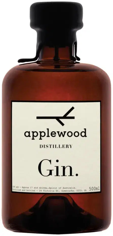 Applewood Distillery Gin 500ml-Spirits-Applewood Distillery-Afterpay-Alcohol-Delivery-Barrel-and-Batch-