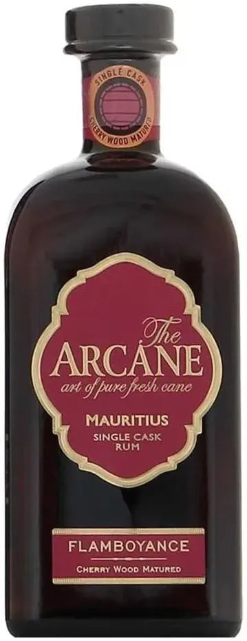 Arcane Flamboyance Rum 1-3 Year Old Cherry Cask Finish 700ml-Spirits-Arcane-Afterpay-Alcohol-Delivery-Barrel-and-Batch-
