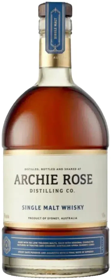Archie Rose Single Malt Whisky 700ml-Spirits-Archie Rose Distilling Co.-Afterpay-Alcohol-Delivery-Barrel-and-Batch-