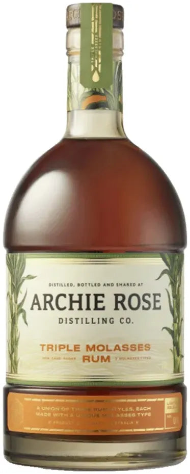 Archie Rose Triple Molasses Rum 700ml-Spirits-Archie Rose Distilling Co.-Afterpay-Alcohol-Delivery-Barrel-and-Batch-