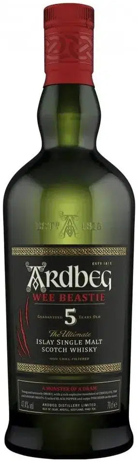 Ardbeg Wee Beastie 5 Year Old Single Malt Scotch Whisky-Spirits-Ardbeg-Afterpay-Alcohol-Delivery-Barrel-and-Batch-